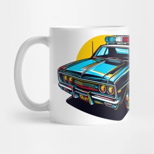 Police Car Mug